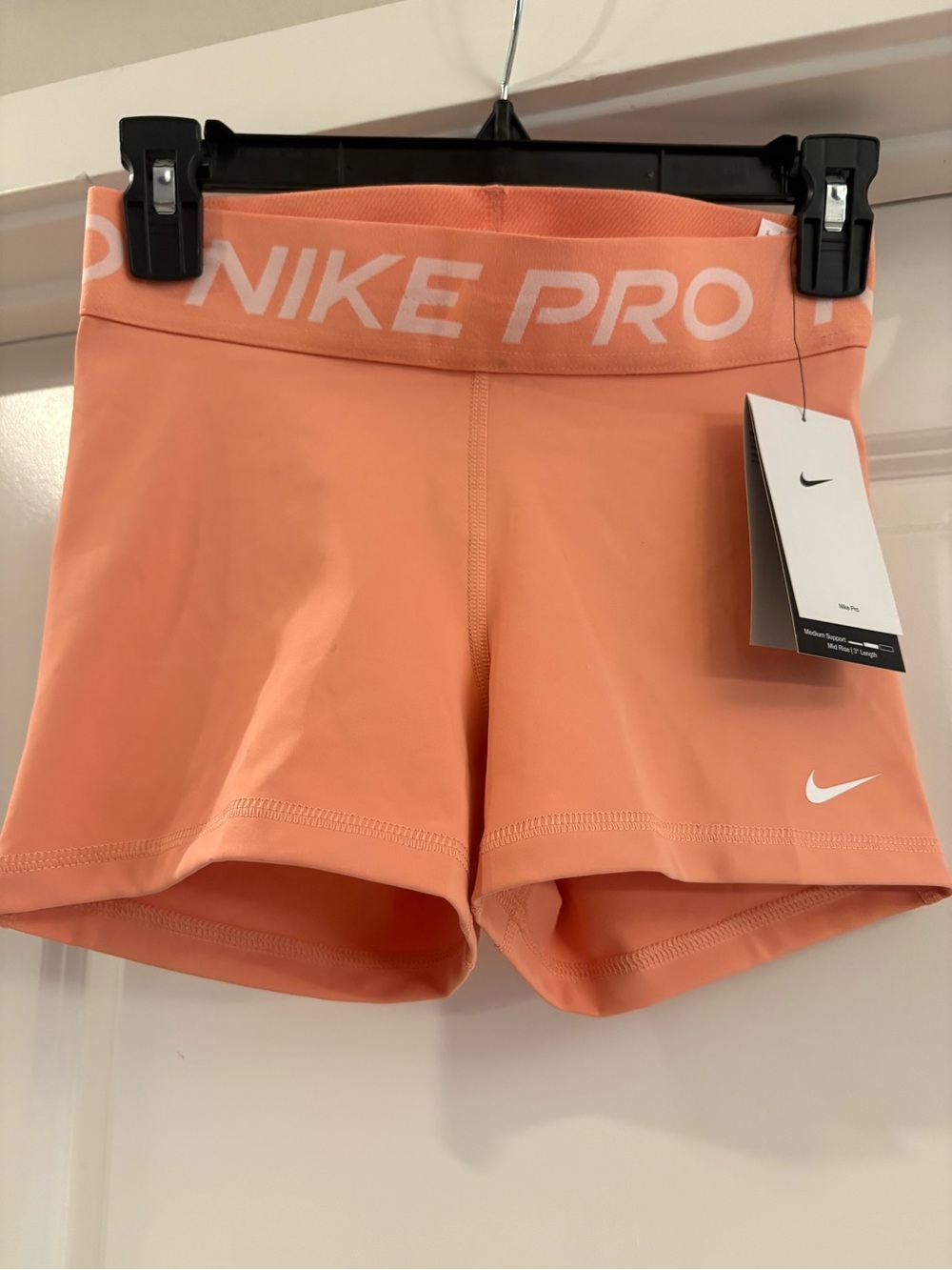 Nike Pro Women's Coral Athletic Shorts